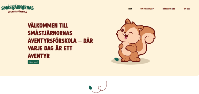 Designbild för Småstjärnorna